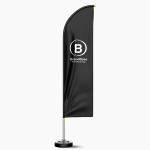 Arch Curved Flag 2m (Double sided print)